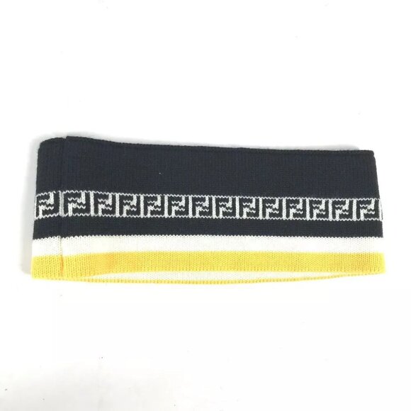 FENDI  hair accessory logo Headband Hairband hair band main image 6